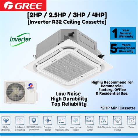 gree inverter cassette hp hp hp hp hp hp  shopee malaysia