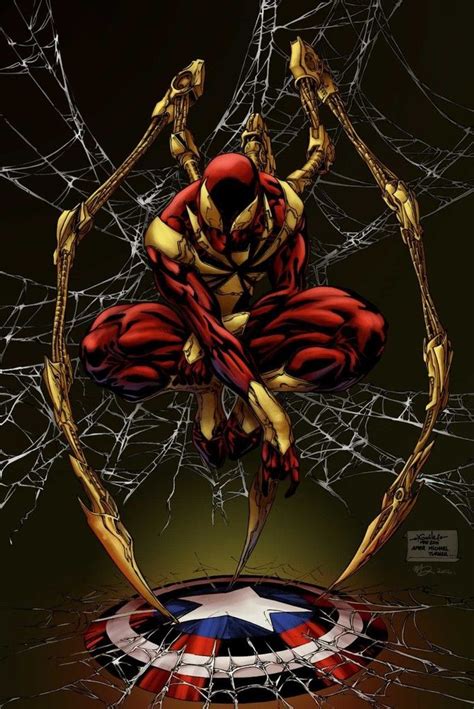 The Iron Spider | Marvel spiderman art, Iron spider, Spiderman