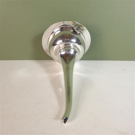 Silver Plated Wine Funnel Silver