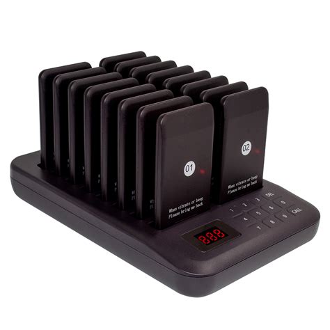 Ctp302 Vibrating Pager Touchable Wireless Pager System For Restaurant