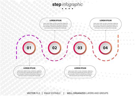 Timeline infographic with infochart. Modern presentation template with ...