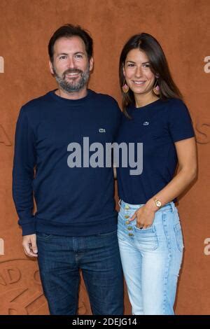 Helene Mannarino At Village During French Open Tennis Roland Garros