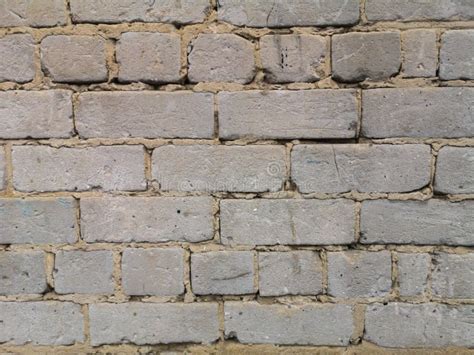 Textura Antiga De Tijolo Branco De Silicato Ou De Fundo De Tijolo Foto