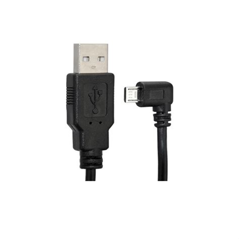 ที่กําหนดเอง Usb 20 A ชายไปซ้าย 90 องศามุมสาย Micro Usb ซัพพลายเออร์