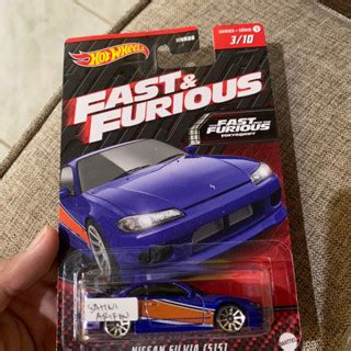 Jual Hot Wheels Fast And Furious Nissan Silvia S Monalisa Tokyo Drift Red Card Dan Audy R