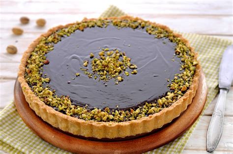 Crostata Al Pistacchio E Cioccolato Ricetta Facile E Veloce