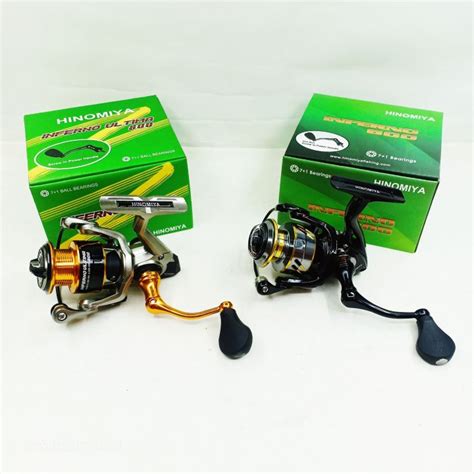 REEL HINOMIYA INFERNO 800 ULTIMA 800 POWER HANDLE Lazada Indonesia