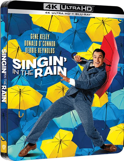 Cantando Bajo la Lluvia Edición Metálica Ultra HD Blu ray