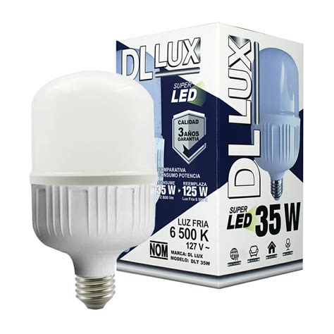 Foco Ahorrador Super Led De Luz Fr A Dl Lux W V Dl W Joinet