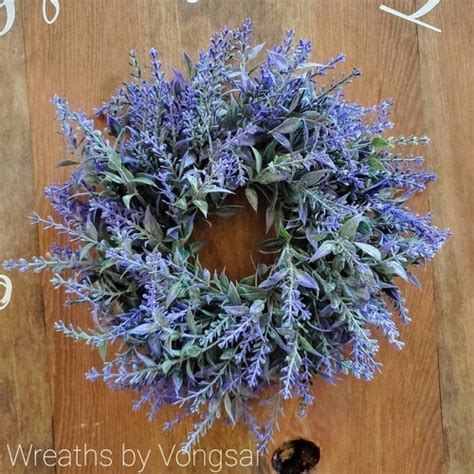 Lavendar Pinecone Wreaths Hand Painted Pinecone Wreaths Etsy