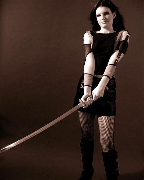 Girl With Sword Stock By Kristyvictoria On Deviantart