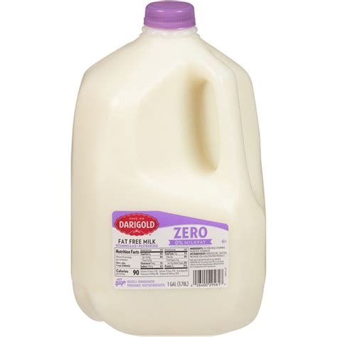 Darigold Milk Zero Fat Free Milkfat Gal Delivery Or Pickup