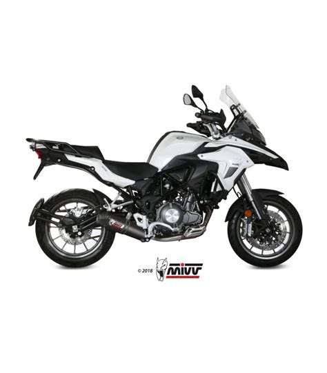 Terminale Mivv Oval In Carbonio Euro Per Benelli Trk