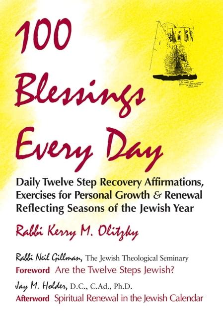 Twelve Step Recovery 100 Blessings Every Day Daily Twelve Step Recovery Affirmations