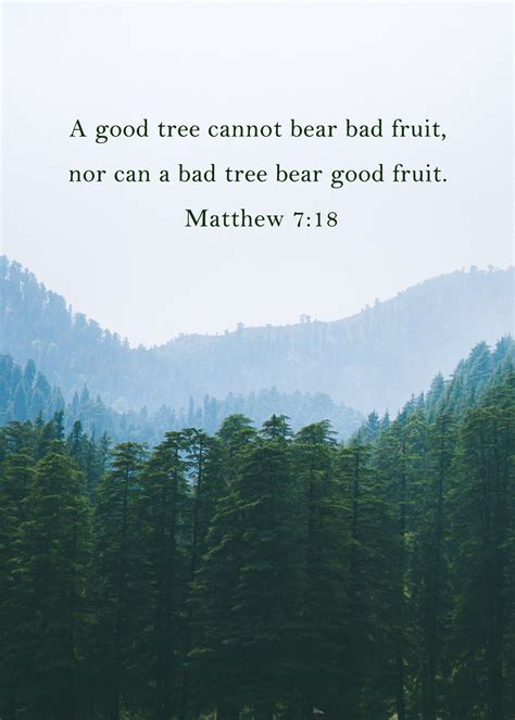 Gospel On Twitter A Good Tree Cannot Bear Bad Fruit Nor Can A Bad