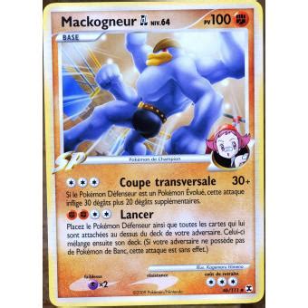 carte Pokémon 46 Mackogneur Gym Leader 100 PV Platine Rivaux Émergents