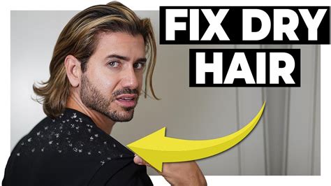 How To Fix Dry Dull Hair Men S Hair Tips