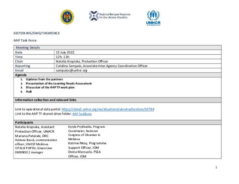 Document Ukraine Situation Moldova Accountability To Affected