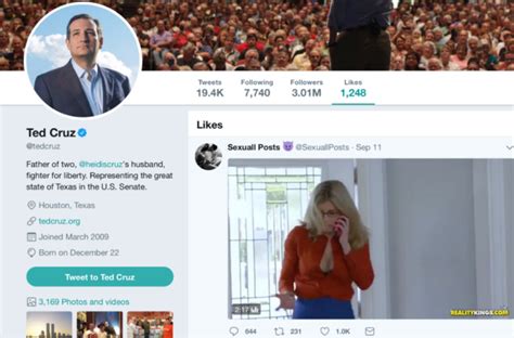 Ted Cruz Liked Tweet Breaks The Internet Filehippo News