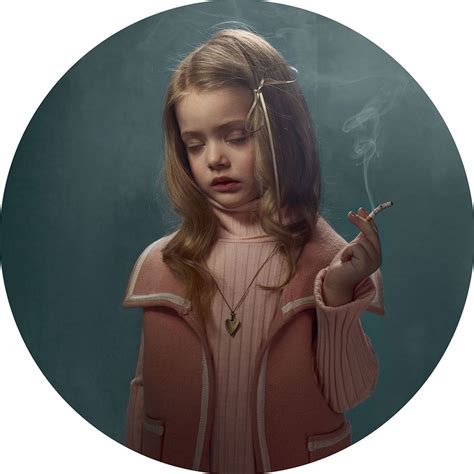 Artist Photographs Smoking Children To Show How Adults Influence Them