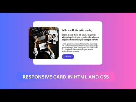 How To Make Responsive Card Slider In HTML CSS YouTube