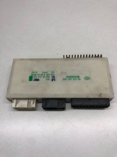 BMW E39 5 Series GM3 Basic Body Control GM III Low Module 8381962