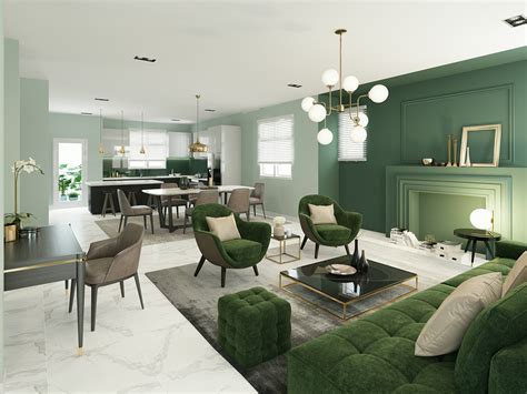 Townhouse-Luxury Interior Design on Behance