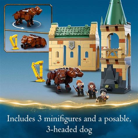 Lego Harry Potter Hogwarts Fluffy Encounter Castle Toy Building