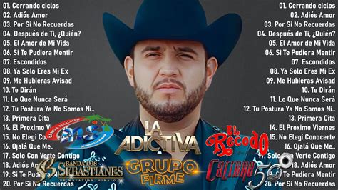 Bandas Mix Lo Mas Romanticas Banda Ms La Adictiva Julion Alvarez