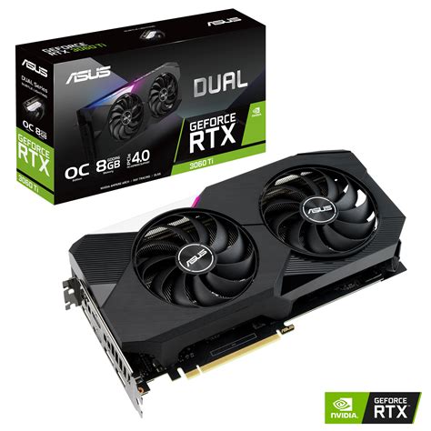 VGA ASUS Dual GeForce RTX 3060 Ti V2 OC 8GB GDDR6