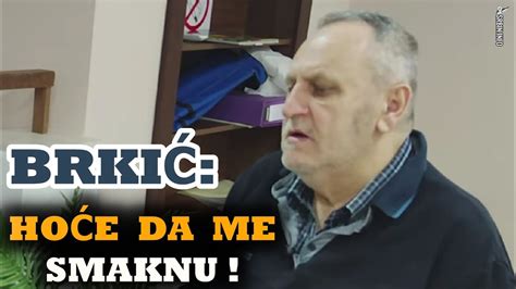 Vanredni Intervju Milovana Brki A Ho E Da Me Ubiju Koliko Ljudi Treba