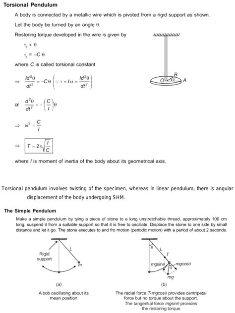 How Torsional Pendulum Works Difference Between Torsional Pendulum And