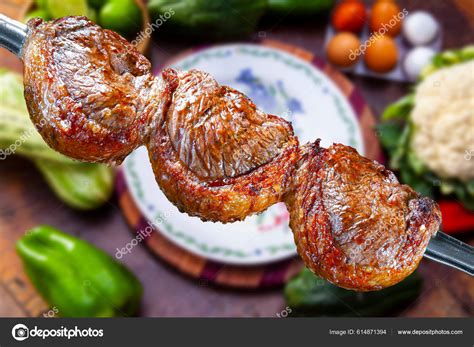 Picanha Tradicional Churrasco Brasileiro — Fotografias De Stock