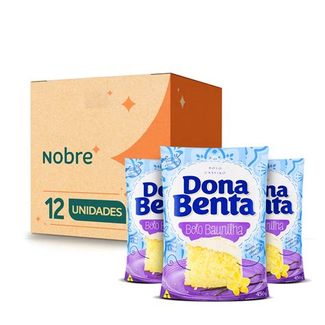 Mistura Para Bolo De Baunilha Dona Benta 450g