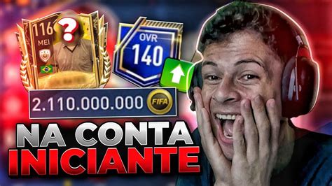 UPEI UMA CONTA INICIANTE NO FIFA MOBILE 23 GASTANDO FIFA COINS YouTube