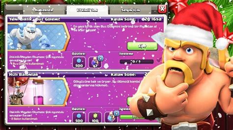 Clash of Clans Yılbaşı Etkinliği Kodları 2022 23 Siber Star Oyun