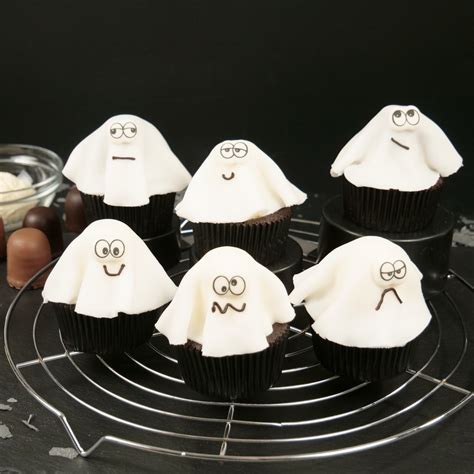 Gespenster Cupcakes Halloween Cupcakes Amerikanisch Kochen De