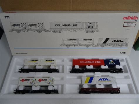 M Rklin Set Containertragwagen Db Kaufen Auf Ricardo