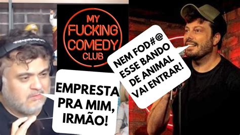 DIGUINHO PEDE MY F COMEDY CLUB EMPRESTADO E DANILO GENTILI SE IRRITA