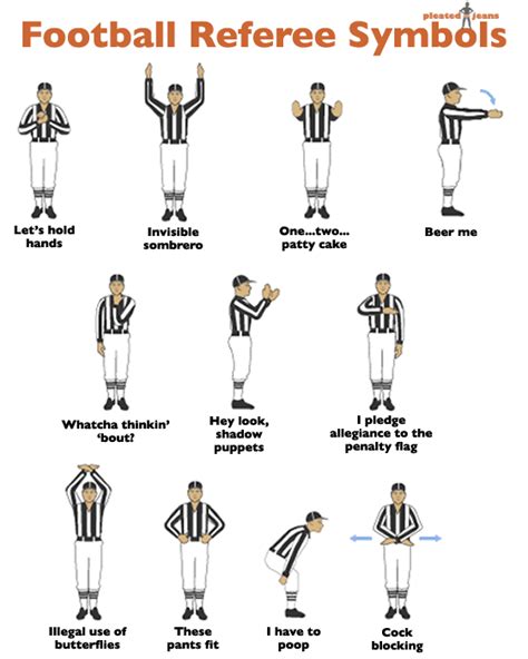 Football Referee Signals