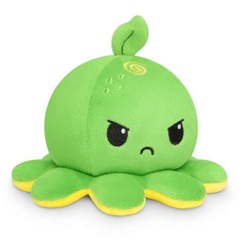 Getuscart Teeturtle The Original Reversible Octopus Plushie Lemon