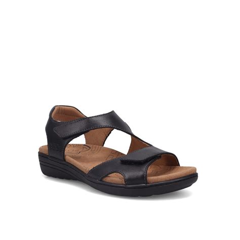 Taos Serene Black Sandal Womens Traneinc