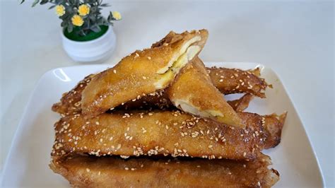 How To Make Turon With Langka Pinoy Meryenda Pinoy Food Ph Youtube