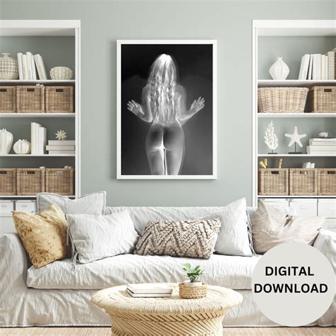 Printable Negative Nude Woman Erotic Art Sexy Girl Sexy Photo Nude