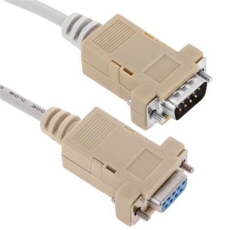 Null Modem Cable Db Male To Db Female Ul Rated Off