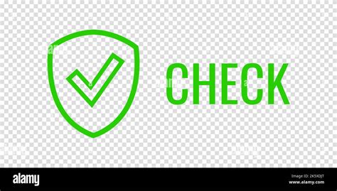 Shield Green Icon With Check Mark Data Protection Concept Verified