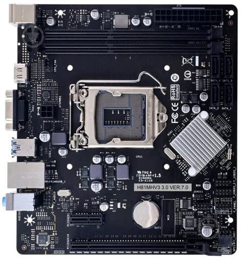 ᐉ Материнская плата Biostar H81MHV3 3.0 (Socket 1150, Intel H81, micro ...