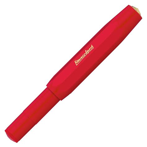 Kaweco Classic Sport Fyllepenn B Mm Red Tegne No