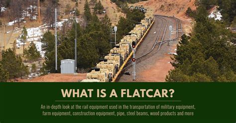 UP: What Is a Flatcar Rail Car?