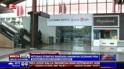 Penumpang Batik Air Ngaku Bawa Bom YouTube